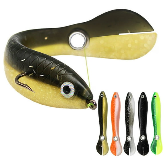 1set 5PCS Bionic Swimming Lure Artificial Bait Suitable For all of fish M9F5